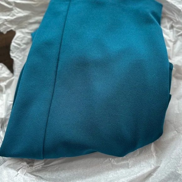 Calvin Klein Sleeveless Dress Size 4 NWT Dark Teal - Picture 6 of 6